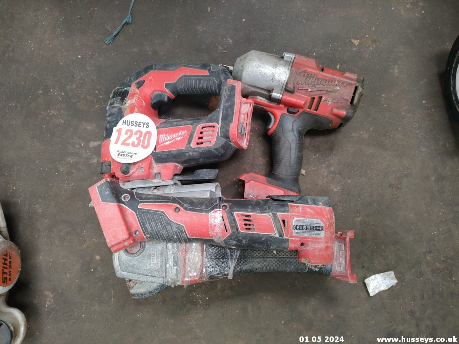 CORDLESS MILWAUKEE POWER TOOLS