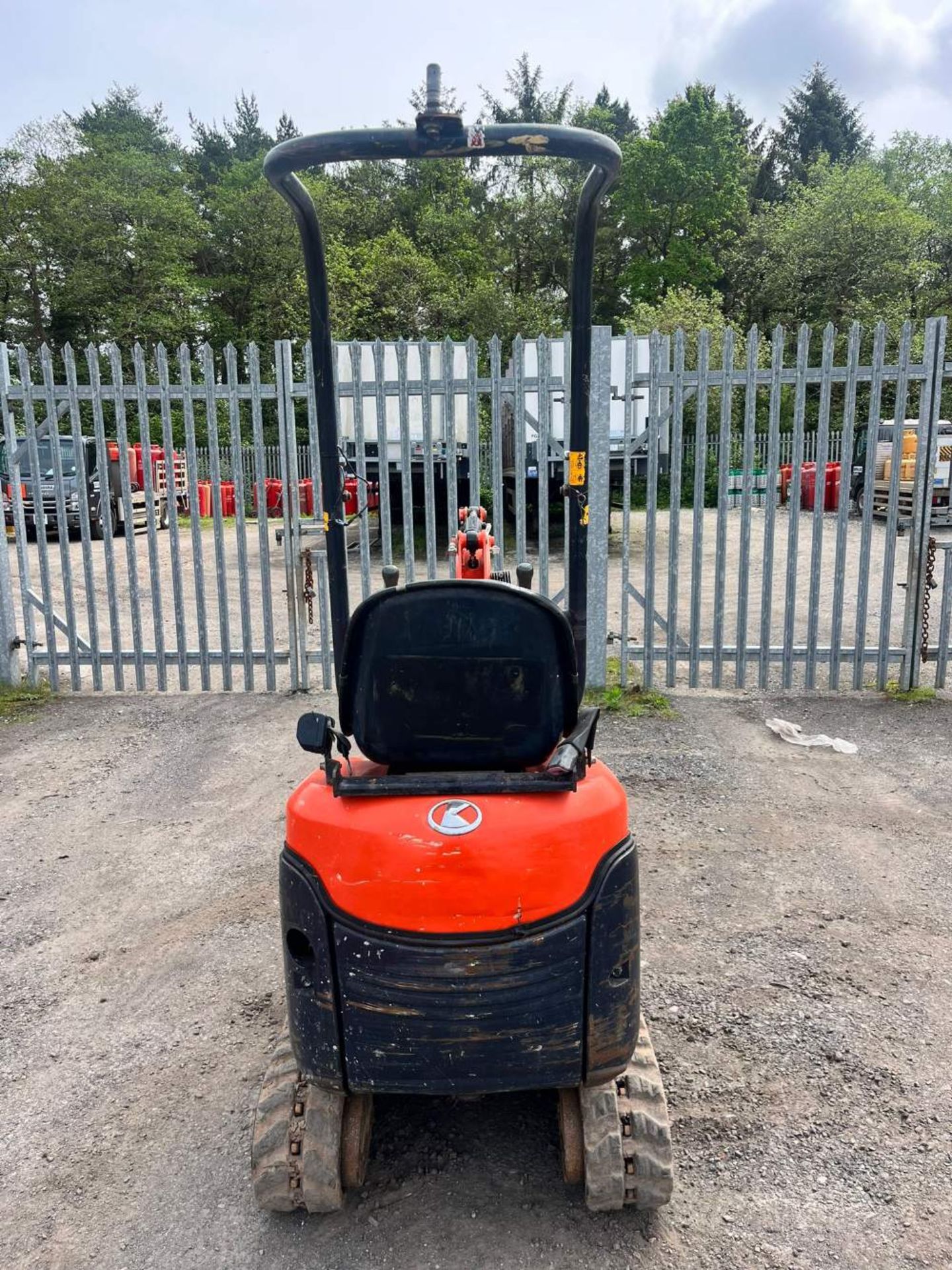 KUBOTA K008 MICRO DIGGER C.W 4 BUCKETS EXPANDING TRACKS 2017 1908HRS RTD - Image 7 of 15