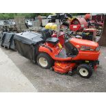 KUBOTA G21 DIESEL RIDE ON MOWER C.W COLLECTOR (NO KEY)