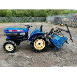 ISEKI 155 4WD COMPACT TRACTOR C.W ROTAVATOR R&D TINES TURN LIFT ARMS LIFT