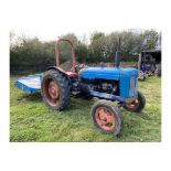 FORDSON MAJOR TRACTOR (TRACTOR ONLY - TOPPER NOT INCLUDED)