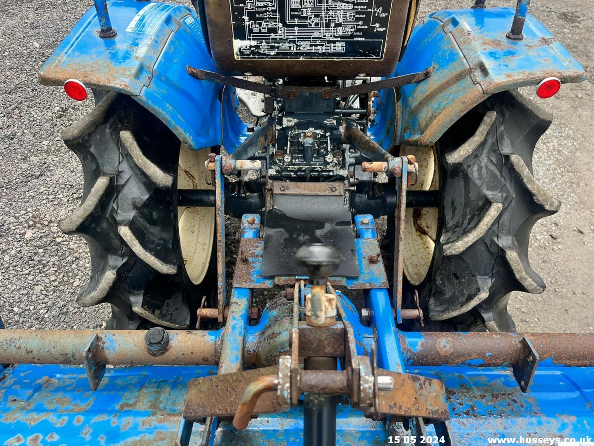 ISEKI 155 4WD COMPACT TRACTOR C.W ROTAVATOR R&D TINES TURN LIFT ARMS LIFT - Image 10 of 15