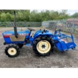 ISEKI TU2101 4WD COMPACT TRACTOR C.W ROTAVATOR R&D PTO TURNS LIFT ARMS LIFT