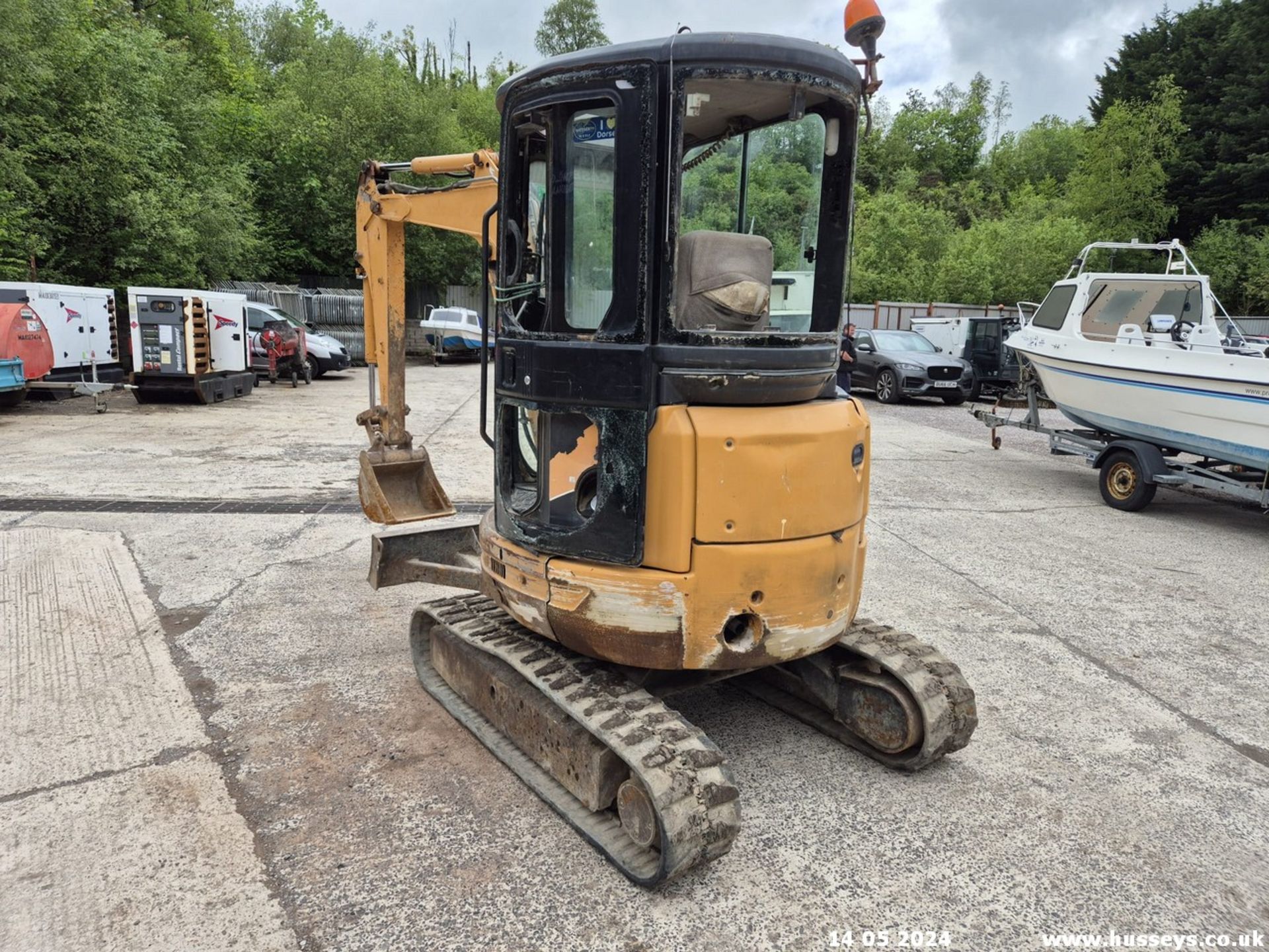 CASE CX31B C MINI DIGGER C.W 1 BUCKET 2008 6960HRS RTD - Bild 2 aus 10