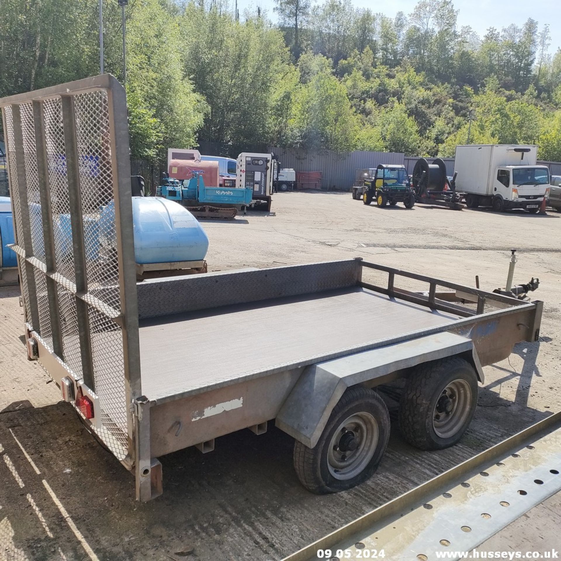 10X6 TWIN AXLE PLANT TRAILER - Image 4 of 5