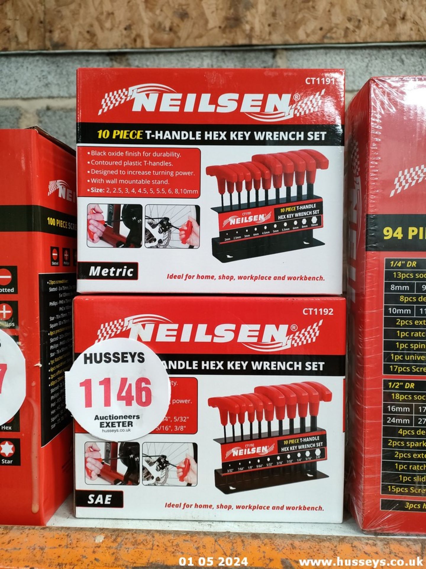 2 HEX KEY SETS