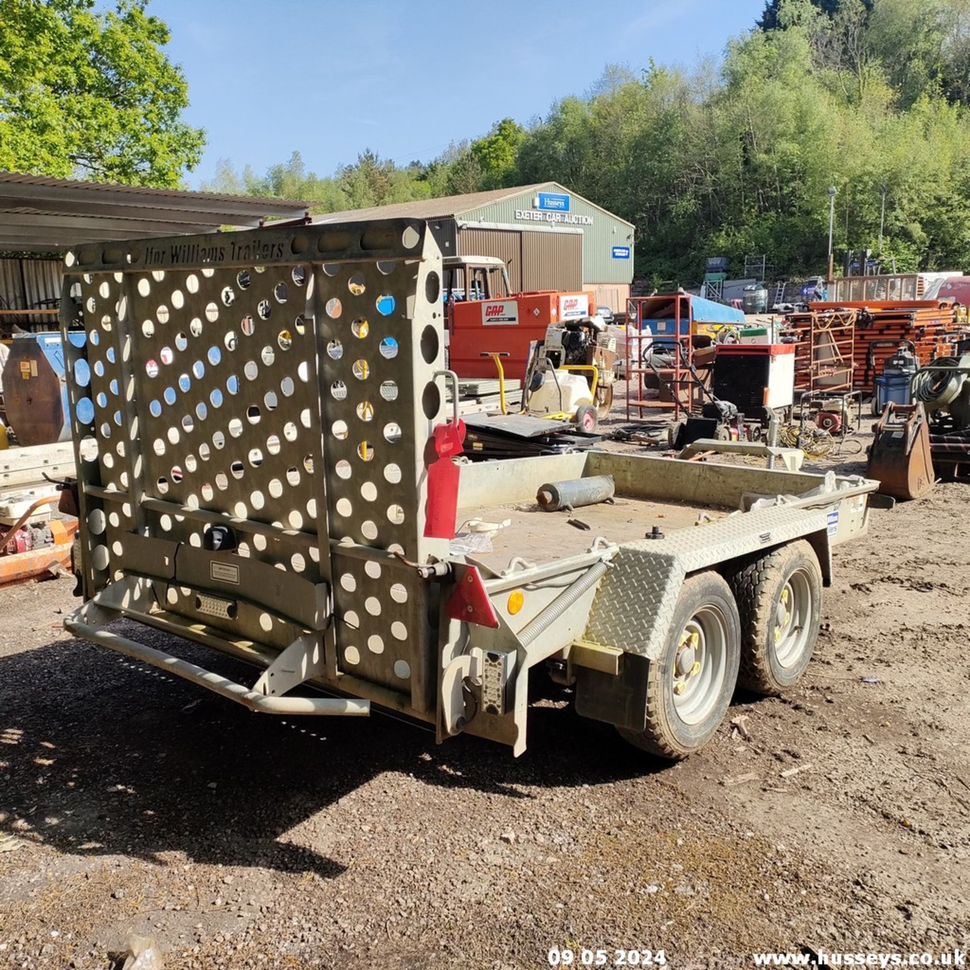 IFOR WILLIAMS 3.5 TON PLANT TRAILER 3417396 - Image 2 of 5