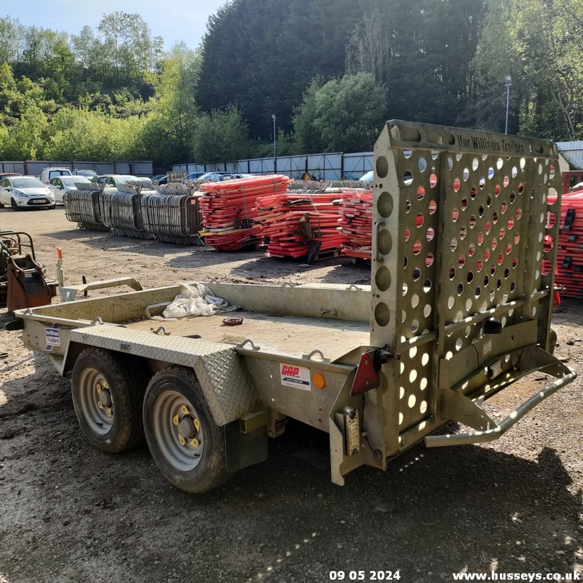IFOR WILLIAMS 3.5 TON PLANT TRAILER 3417396 - Image 3 of 5