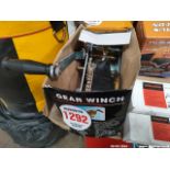 GEAR WINCH