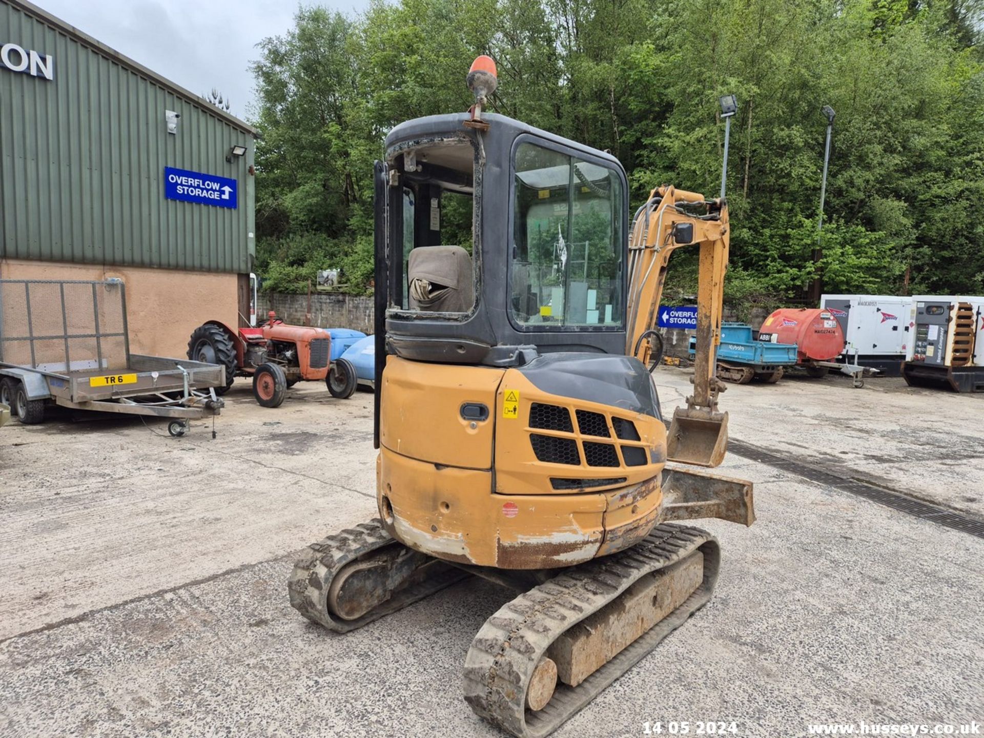 CASE CX31B C MINI DIGGER C.W 1 BUCKET 2008 6960HRS RTD - Image 3 of 10