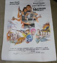 A 1983 Dutch James Bond film poster, Octopussy, 69cm wide