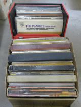 A collection of LP records, mainly 1960s and 1970s including Cliff Richard, Dave Dee, Dozy, Beaky,