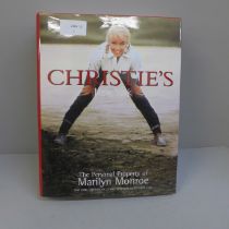 A Christies of New York Marilyn Monroe auction book, 1999