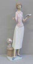 A Lladro figure, Today's Lesson