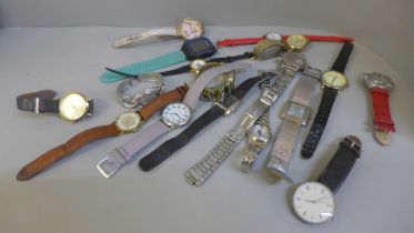 Over 100 quartz wristwatches