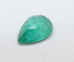 An unmounted emerald, 0.5g