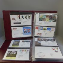 Stamps; two albums of GB first day covers from the 2000s