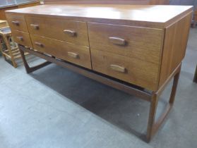 A G-Plan Quadrille teak sideboard