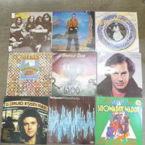 25 LP records including rock and pop