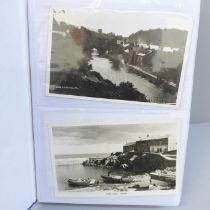An album 120 Edwardian postcards