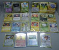 49 Vintage Pokemon cards including holographic, 2006-2007 sets, sets include Diamond and Pearl,