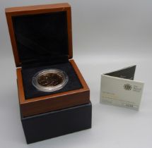 The Royal Mint, The 2012 UK £5 Brilliant Uncirculated Gold Coin, 0298