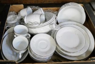 A Noritake Temptation design four setting dinner and tea set **PLEASE NOTE THIS LOT IS NOT