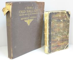 A book of Old Ballads by Beverley Nichols, 1934, illustrated by H.M. Brock, R.I, Swiss Family