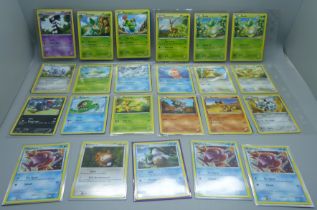 103 Vintage Pokemon cards 2006-2012 sets, include Stormfront, Superme Victors, Crystal Guardians,