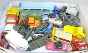 Dinky, Crescent, Solida, Tonka and other die-cast model vehicles