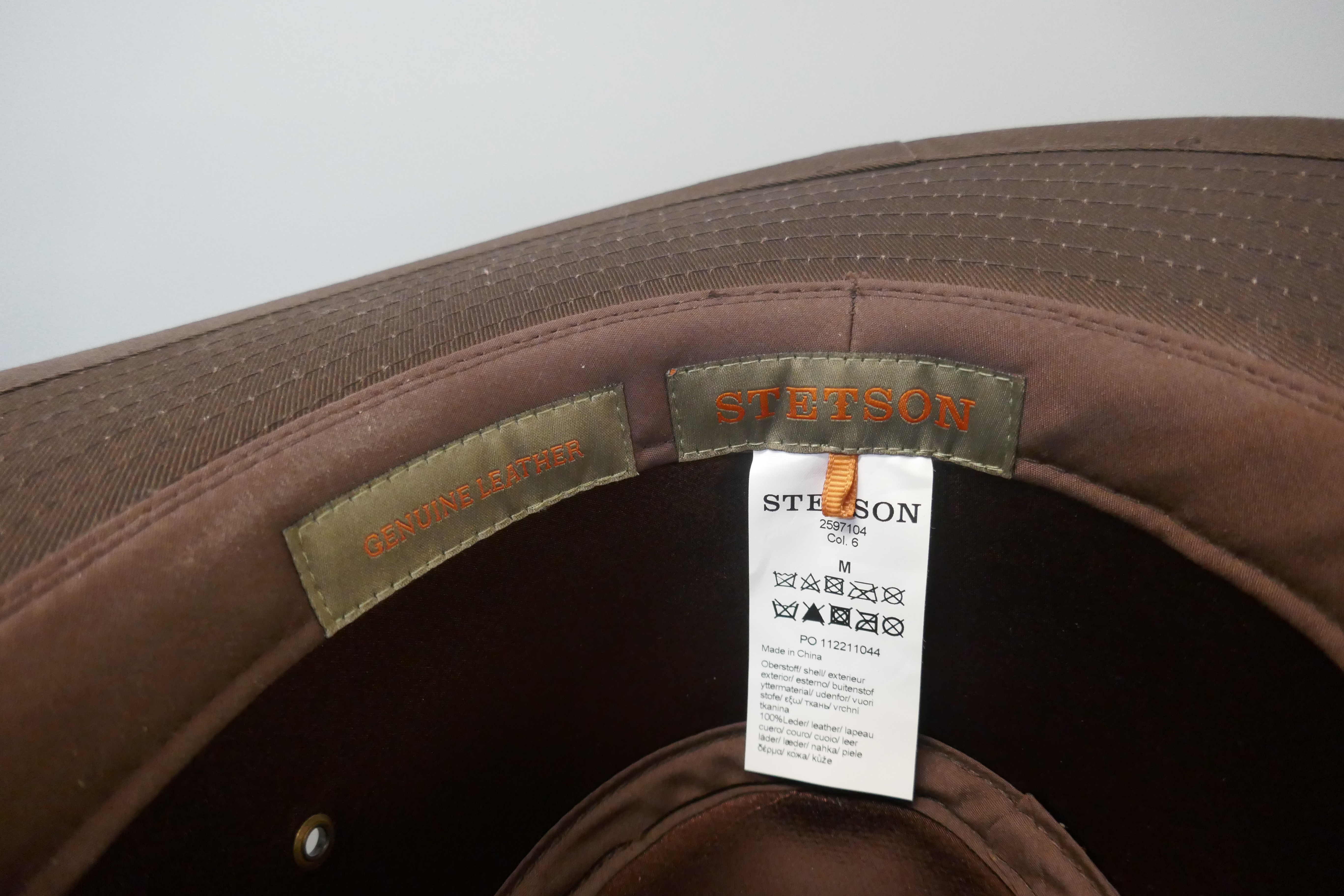 A 150th Anniversary leather stetson, boxed - Image 4 of 4