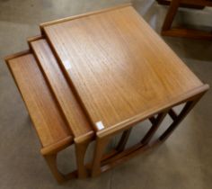 A G-Plan Quadrille teak nest of tables