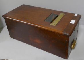 An Edwardian cash drawer