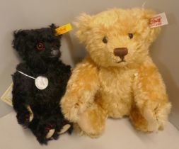 Two Steiff Teddy bears, 1912 miniature and limited edition Alexandra