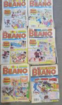 A collection of 1990s Beano comics