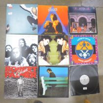 A collection of LP records and 12" singles including Moby, Culture Club and The Beat (25)