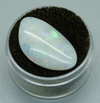 An unmounted opal, 1.7g, length 23mm