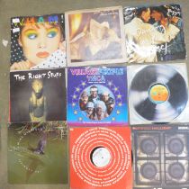 A collection of LP records and 12" singles (25)