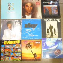 A collection of LP records and 12" singles (25)