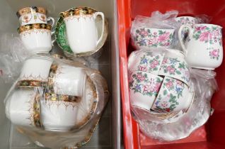 Two Staffordshire tea sets **PLEASE NOTE THIS LOT IS NOT ELIGIBLE FOR POSTING AND PACKING**