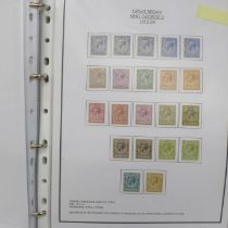 Great Britain stamps; mint collection in binder with a couple of Queen Victoria items followed by