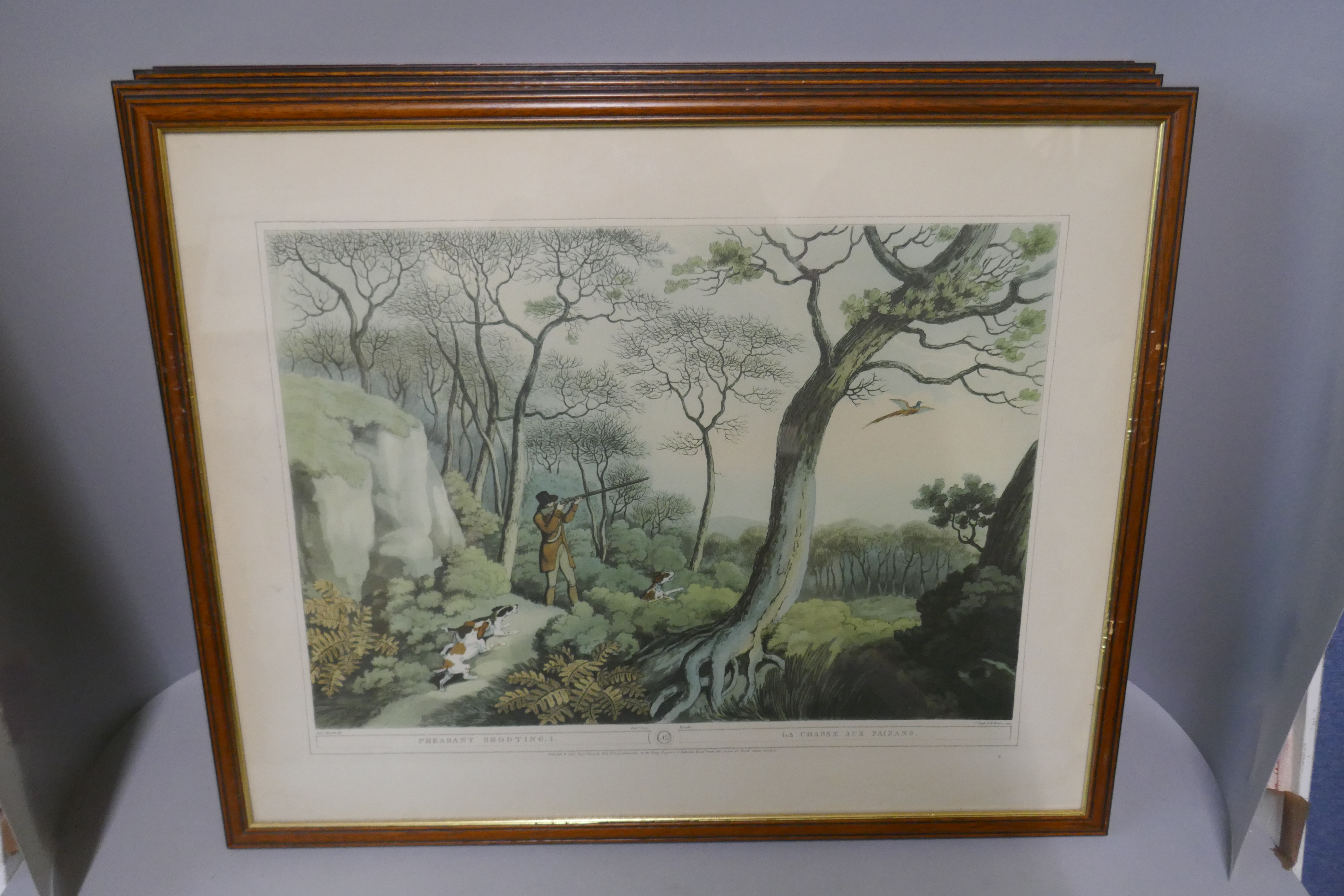 A collection of framed prints, hunting scenes - Image 8 of 9