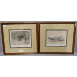 A collection of framed prints, all relating to ancient Egypt