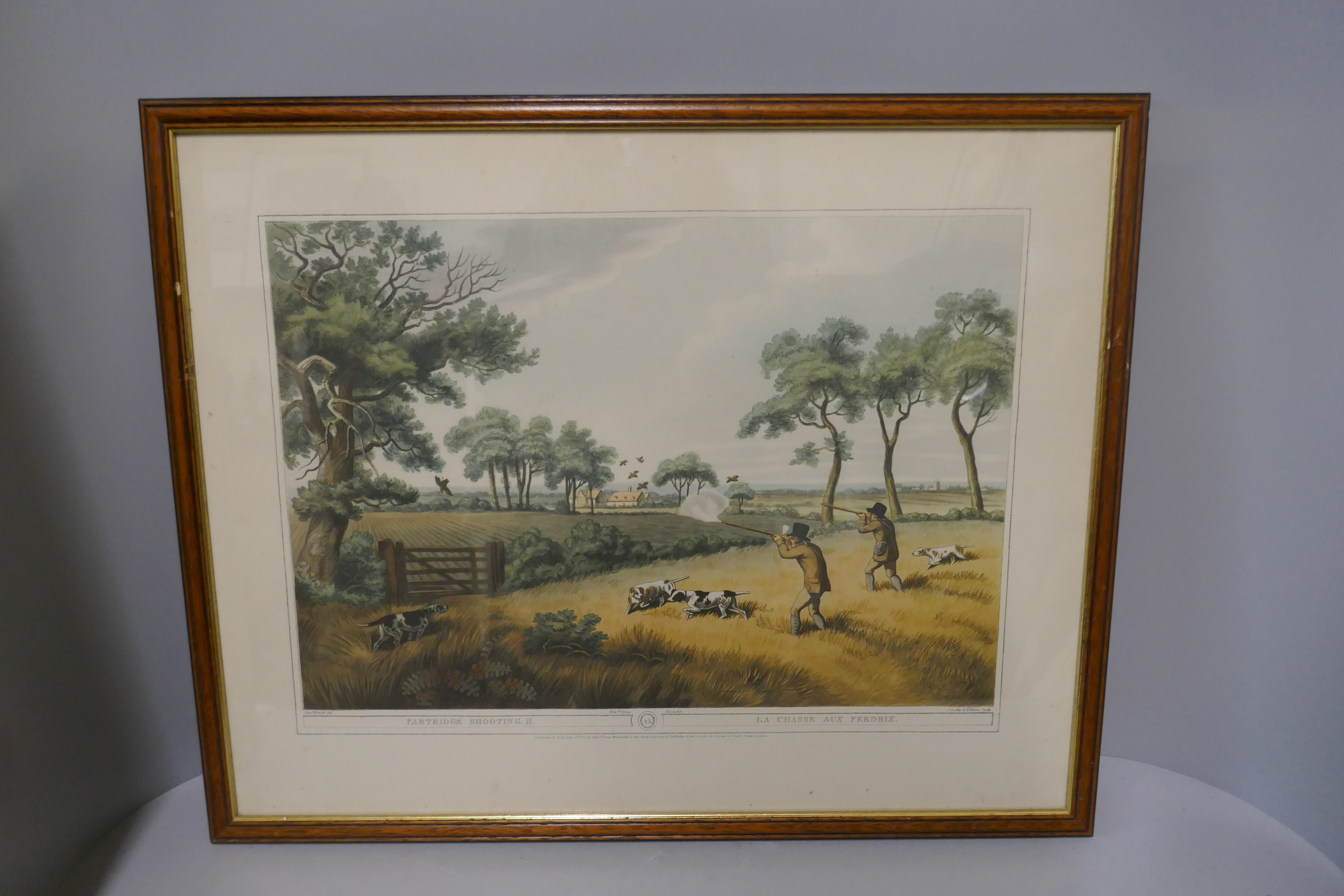 A collection of framed prints, hunting scenes - Image 2 of 9