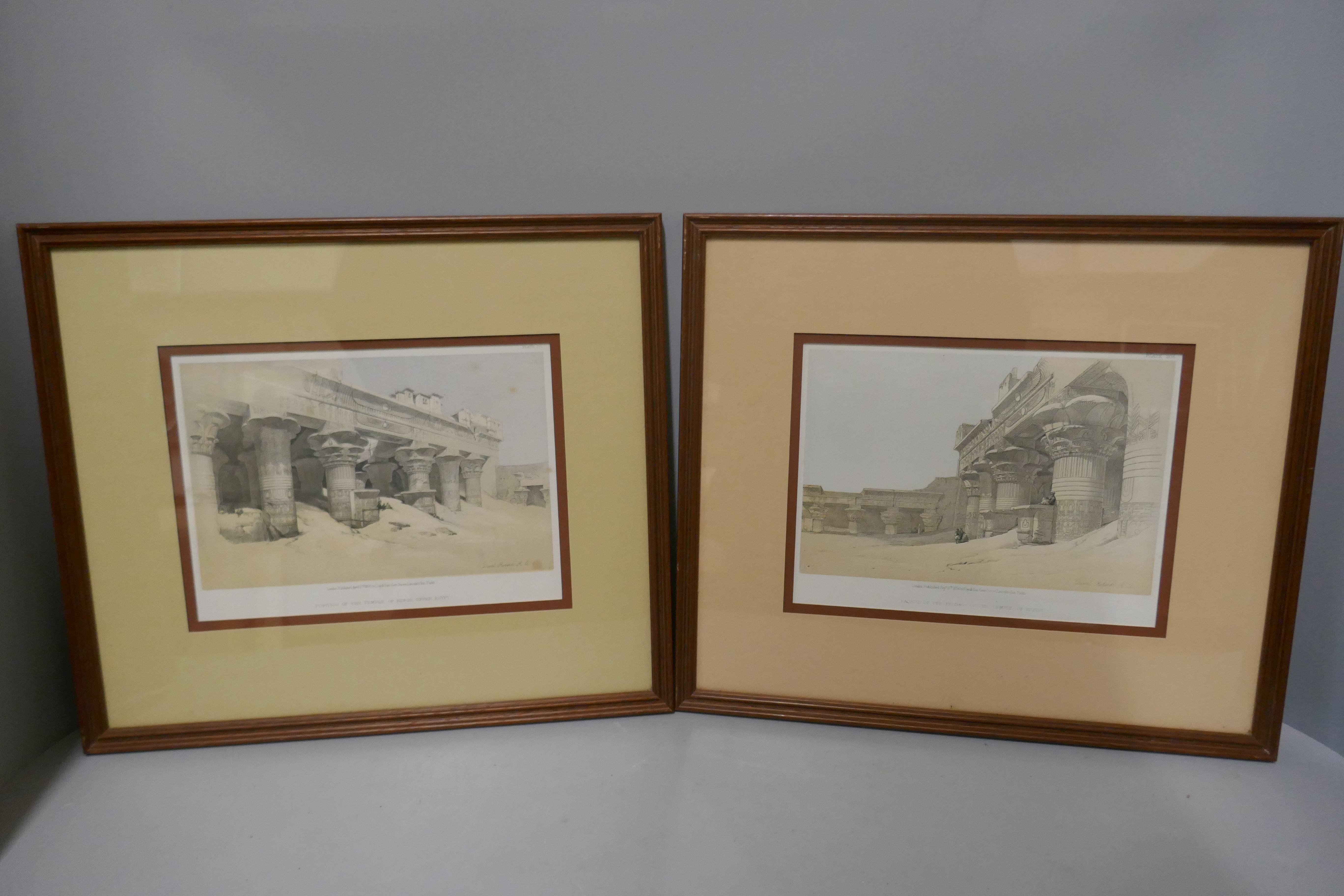 A collection of framed prints, all relating to ancient Egypt - Image 4 of 6