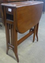 An Edward VII mahogany Sutherland table