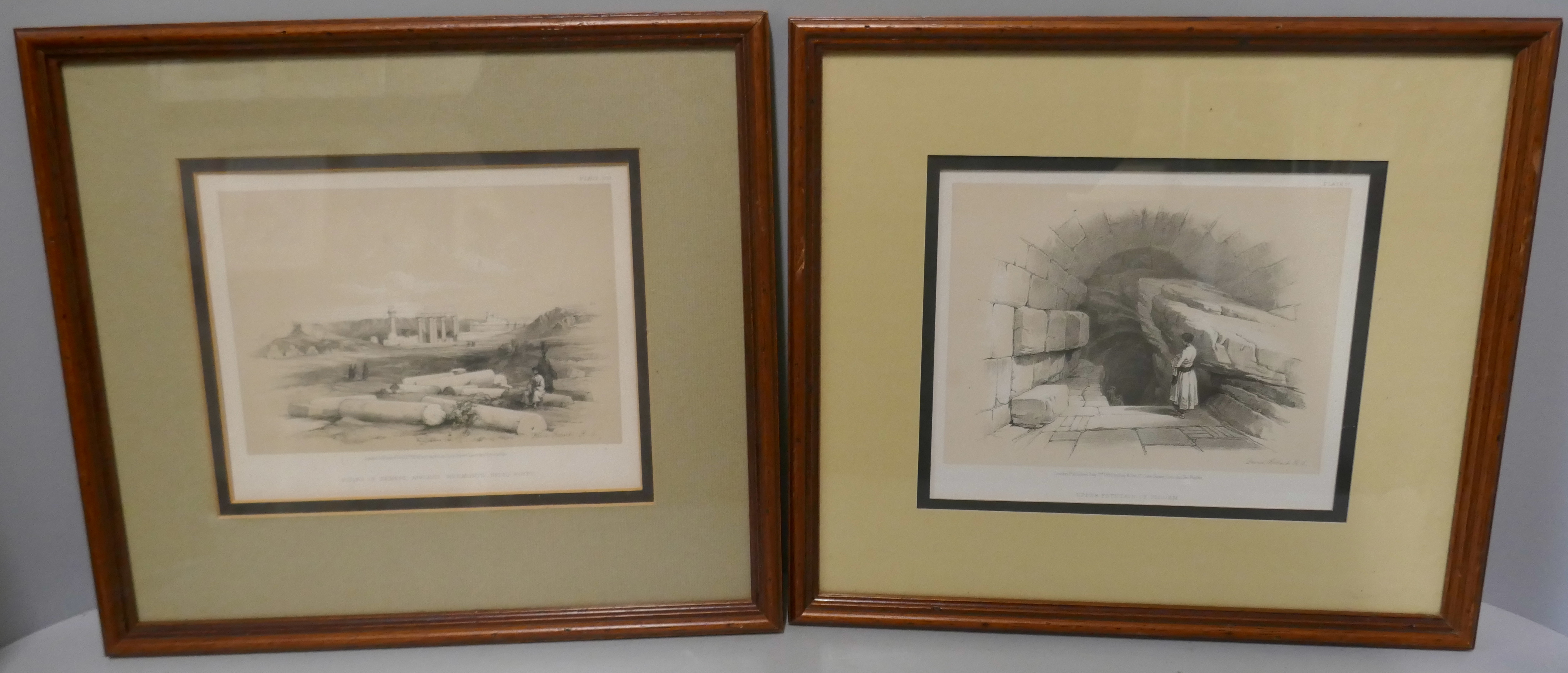 A collection of framed prints, all relating to ancient Egypt - Image 2 of 6