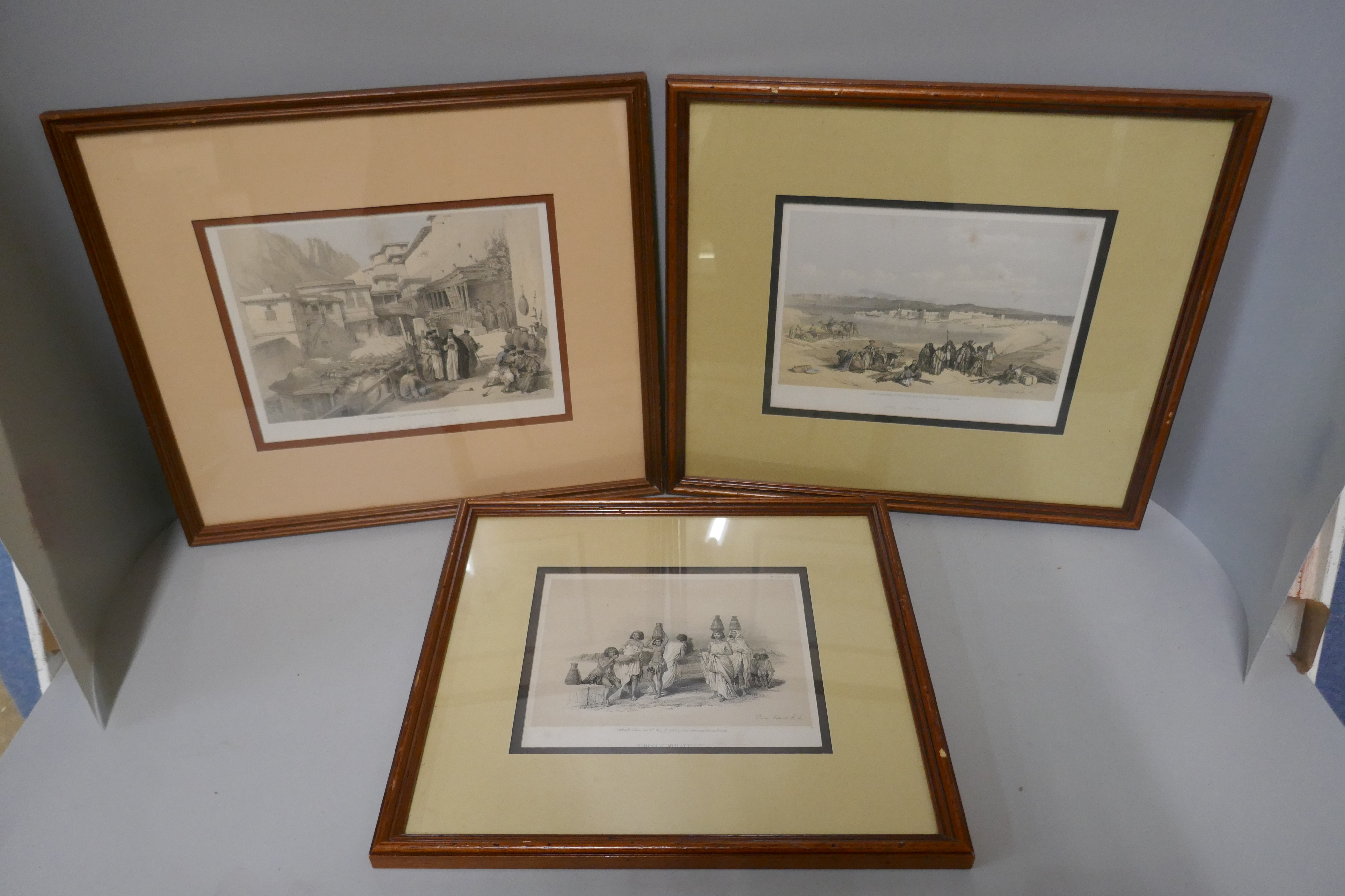 A collection of framed prints, all relating to ancient Egypt - Image 6 of 6