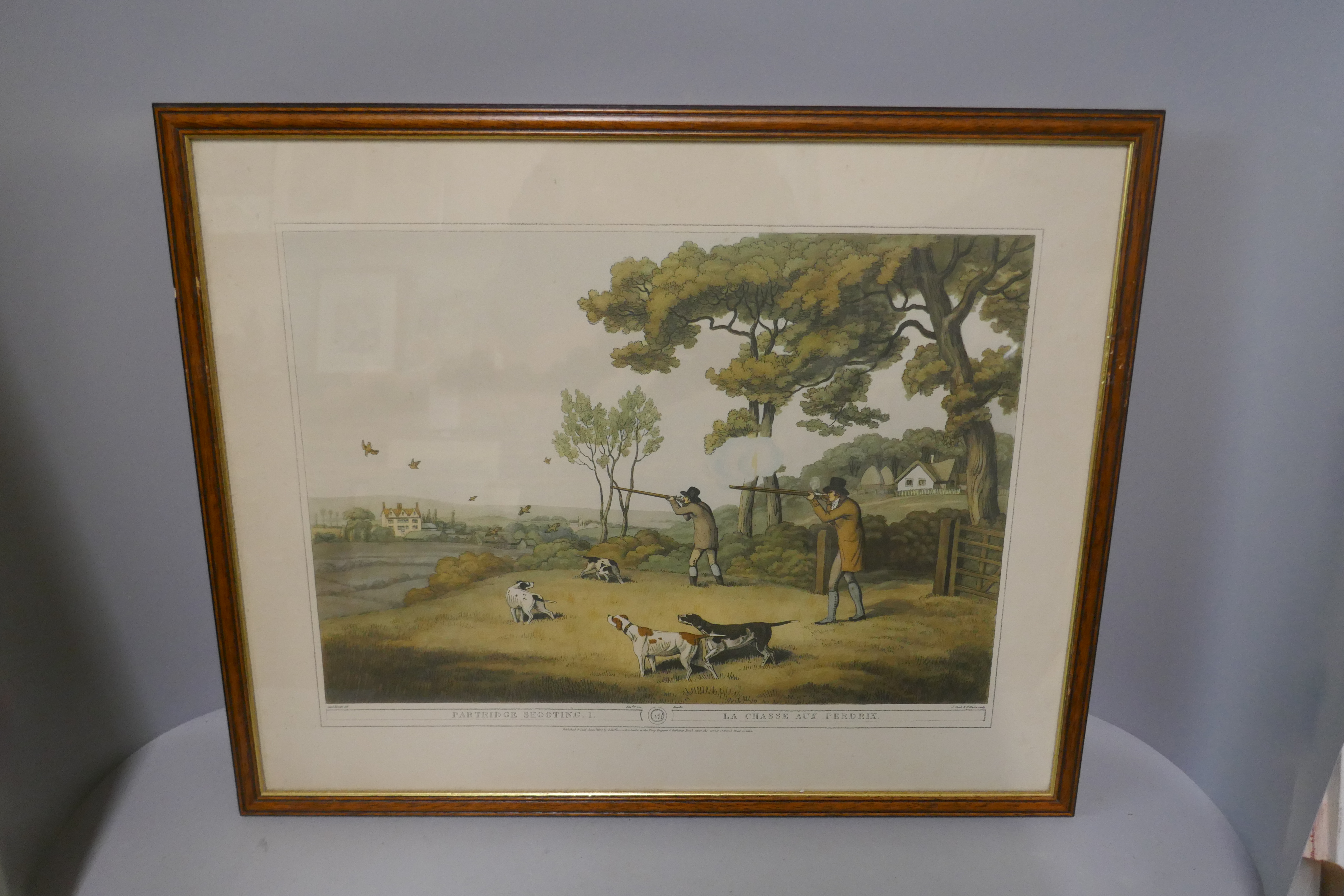 A collection of framed prints, hunting scenes - Image 6 of 9
