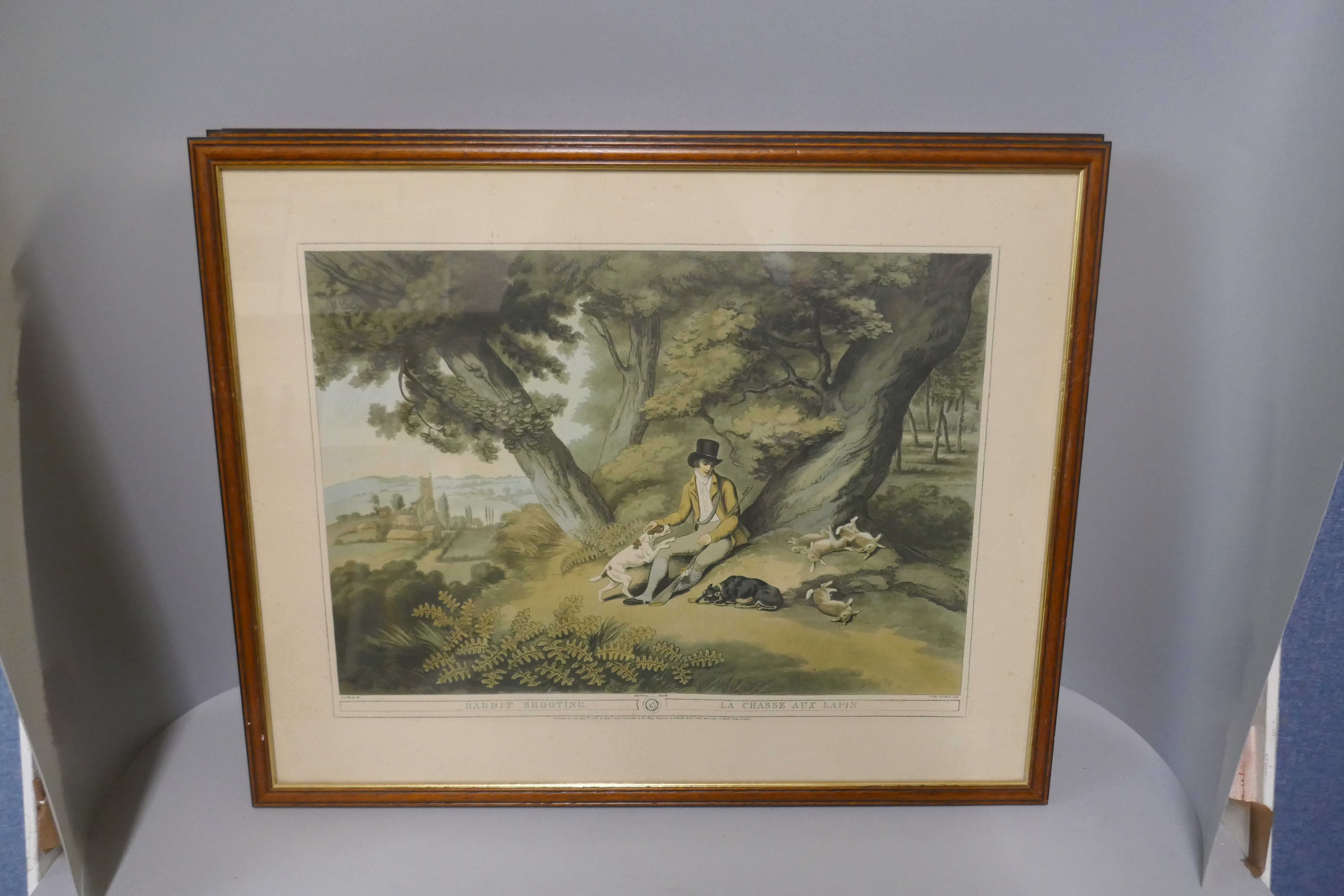 A collection of framed prints, hunting scenes - Image 7 of 9